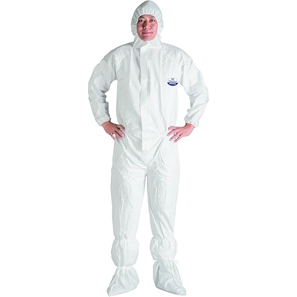 Amazon.co.jp: 【2着セット】 デュポン タイベック防護服 L TV3